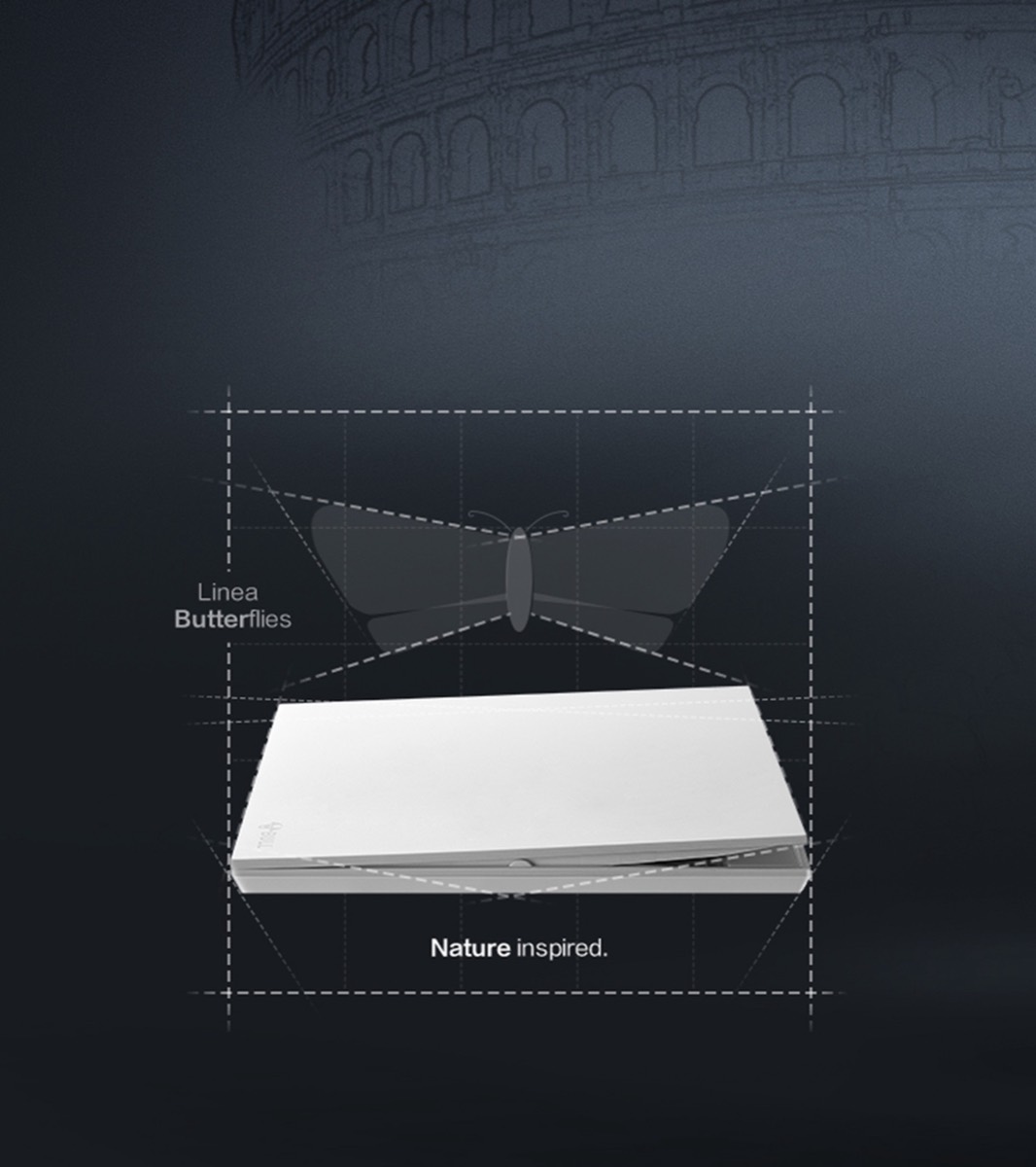 GONEO design philosophy butterfly-inspired product concept